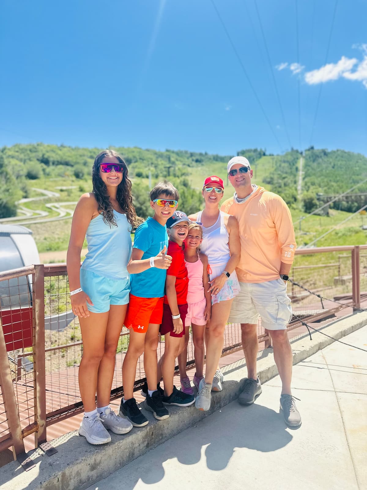 The Smith Family - Ryan, Jamie, Jack, Hunter, Keller, and Blake